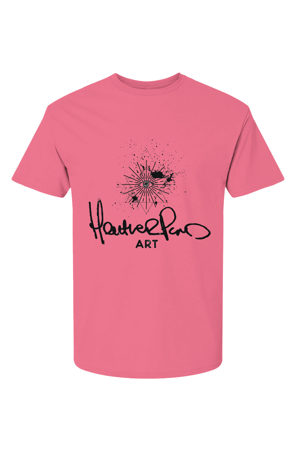 HPA hot pink Cotton Short Sleeve T-Shirt